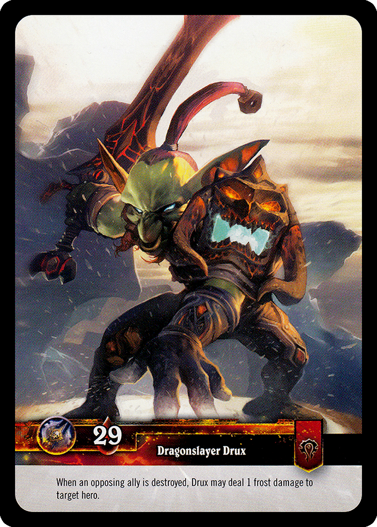 Dragonslayer Drux 背面
